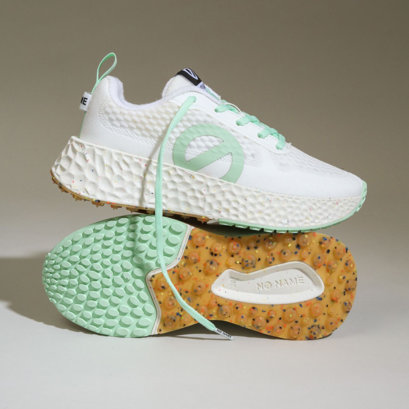 CARTER FLY W - MESH RECYCLED - WHITE/GREEN